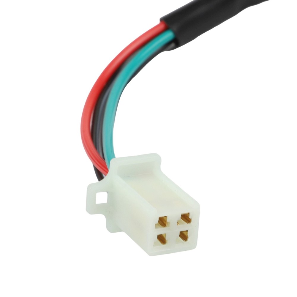 Motorcycle Ignition Switch Key with Mounting Bracket for 50cc to 150cc