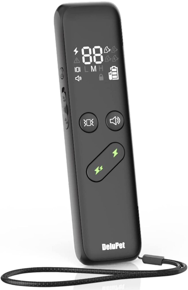 DeluPet Dog Training Collar Transmitter, Single Remote Without Training Collar