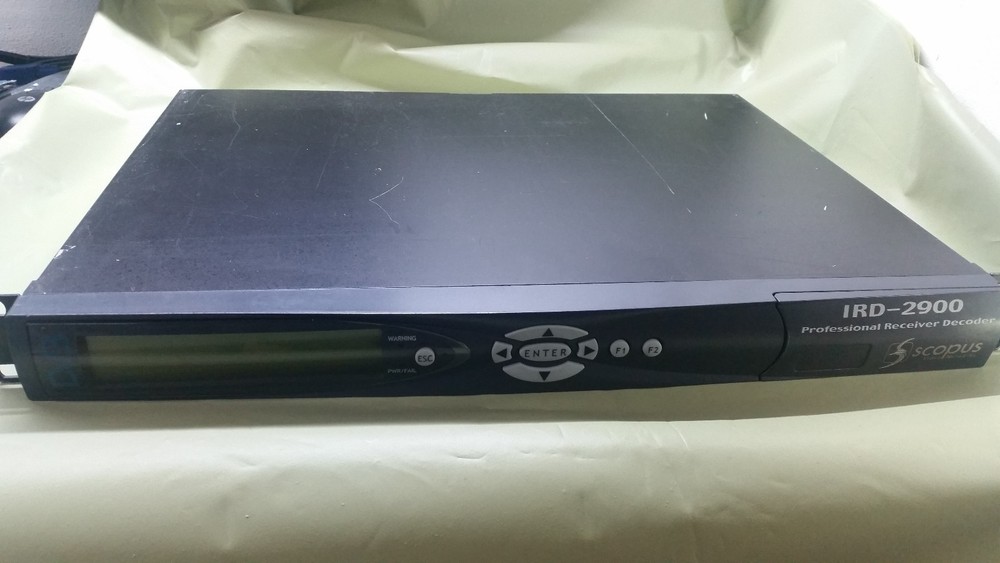 harmonic ird-2900 scopus professional receiver decoder dvb ird-2963 dvb-s