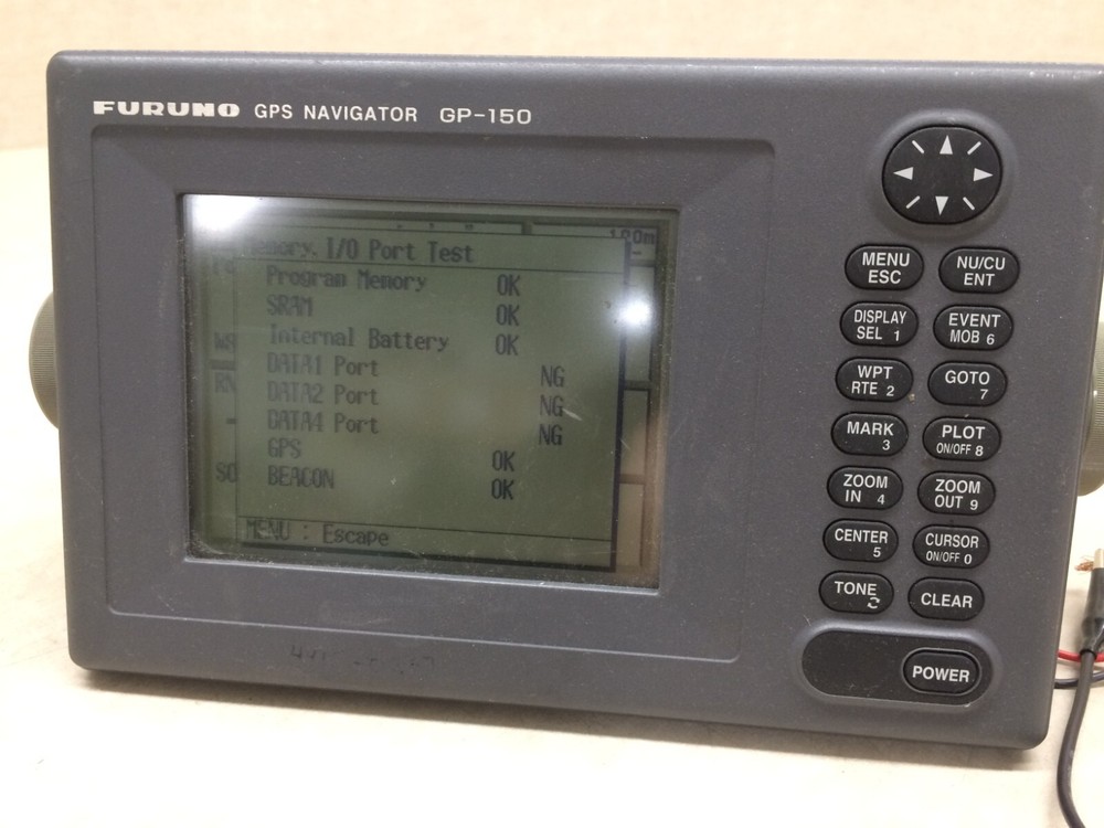 Furuno GP150 Marine GPS Navigator GP150 Display Unit