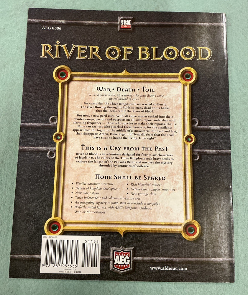 D20 River Of Blood