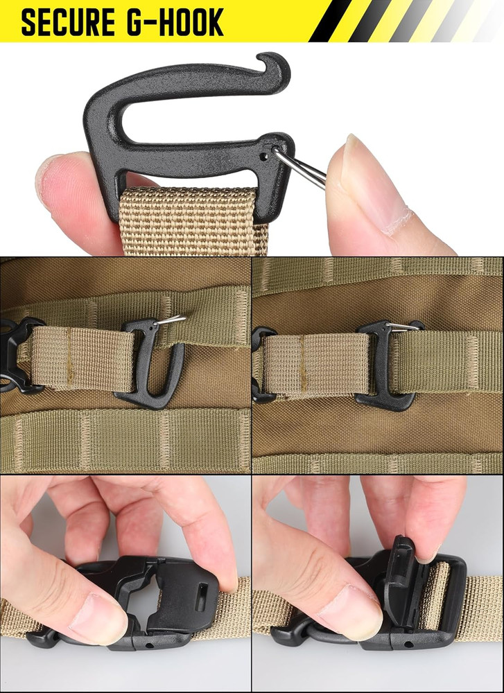 Molle Backpack Straps Tactical Rush Tier System Molle Attachment for Tactical Mi