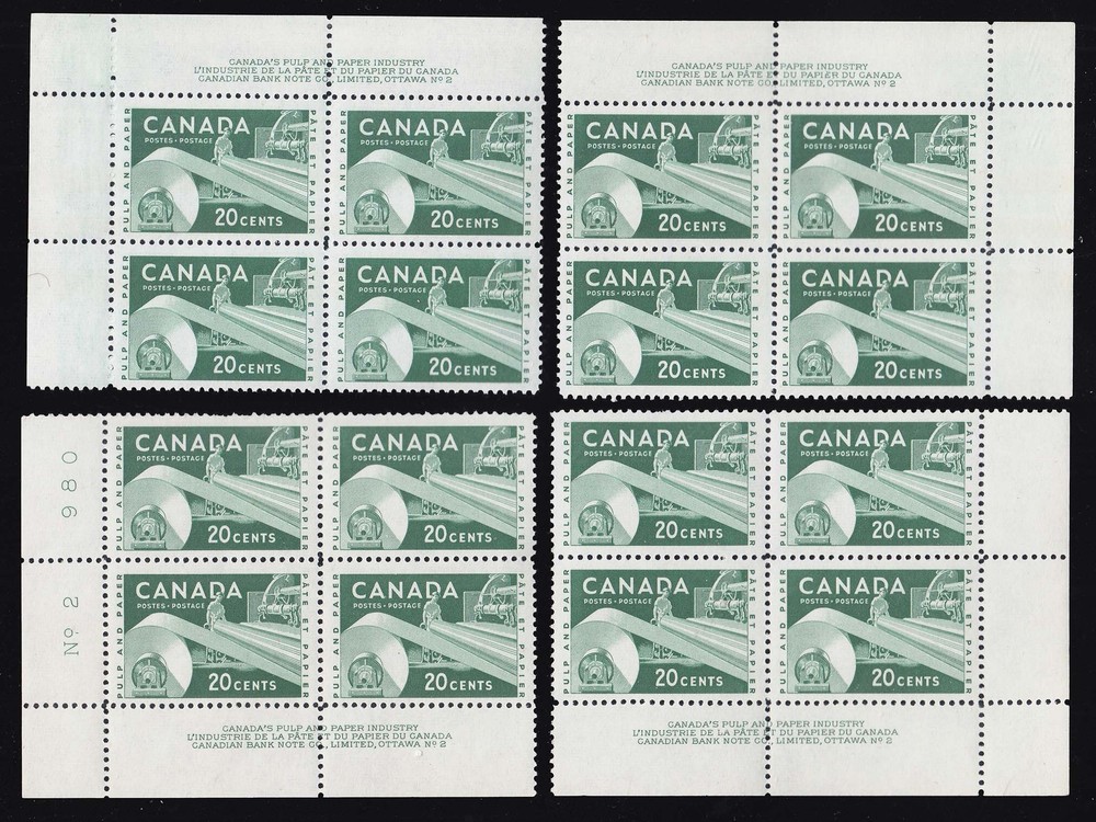 Canada Scott 362 Mint never hinged.