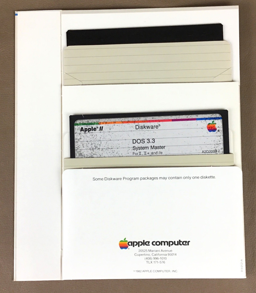 Apple II, II+, Apple IIe ProDOS User's Disk & DOS 3.3 Disk plus User's Manual
