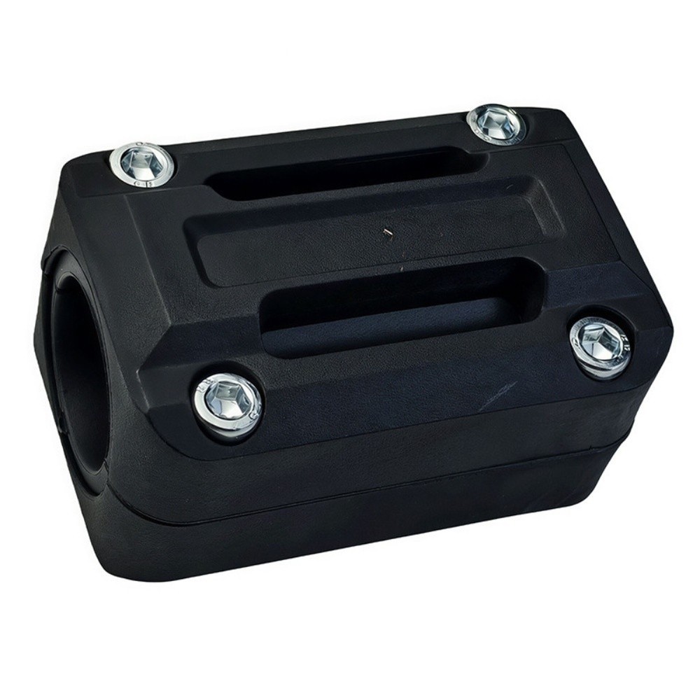 Motorcycle Bumper Blocks 4 Pack Black Plastic Rubber 27mm Inner Diameter