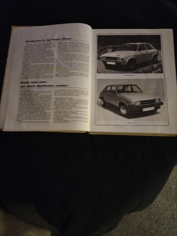 Haynes Workshop Manual For Austin Allegro.
