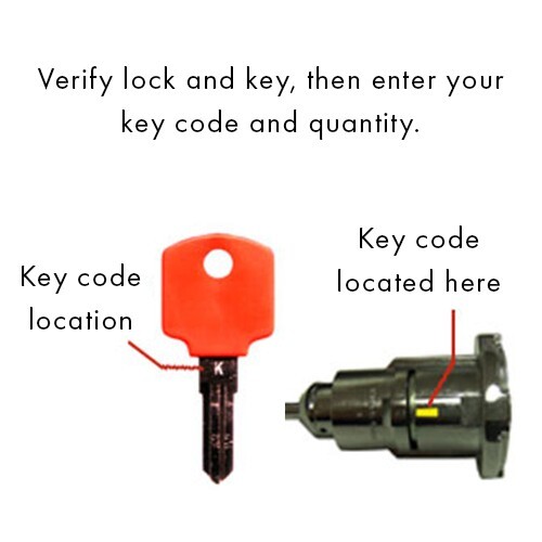 K792 3- New Weather Guard Tool box keys cut to code K792