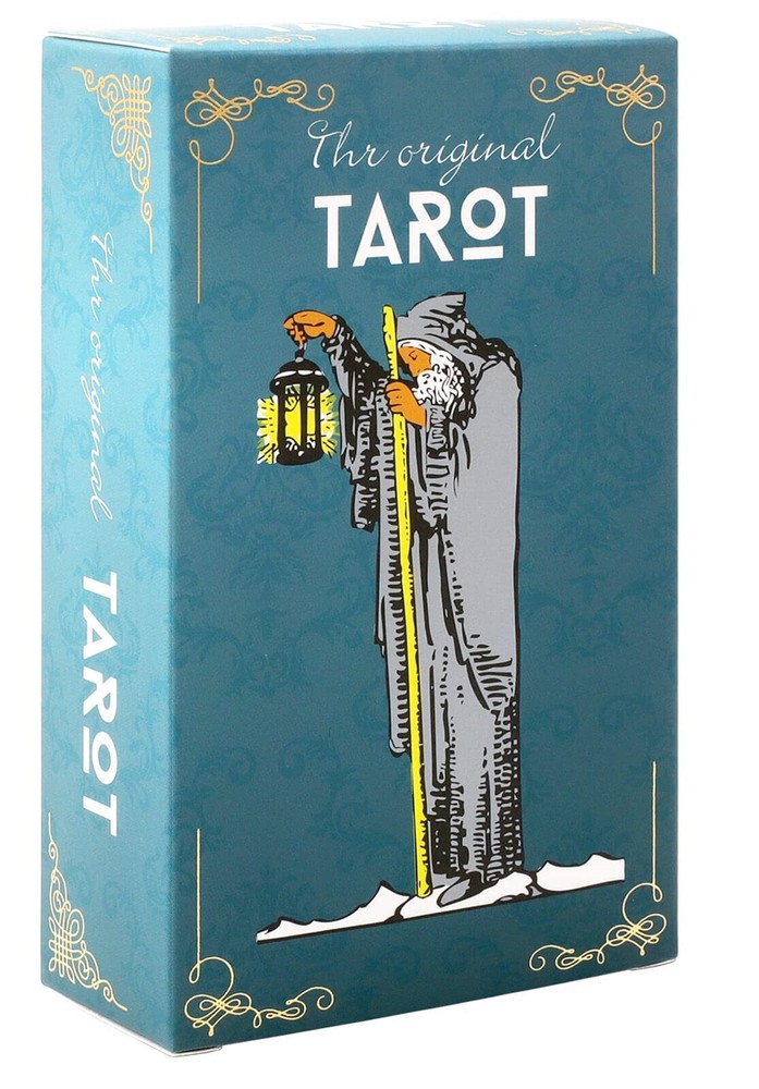 Tarot Cards, 78 Pcs Durable Large Borderless Deck for Beginners and Experts, ...