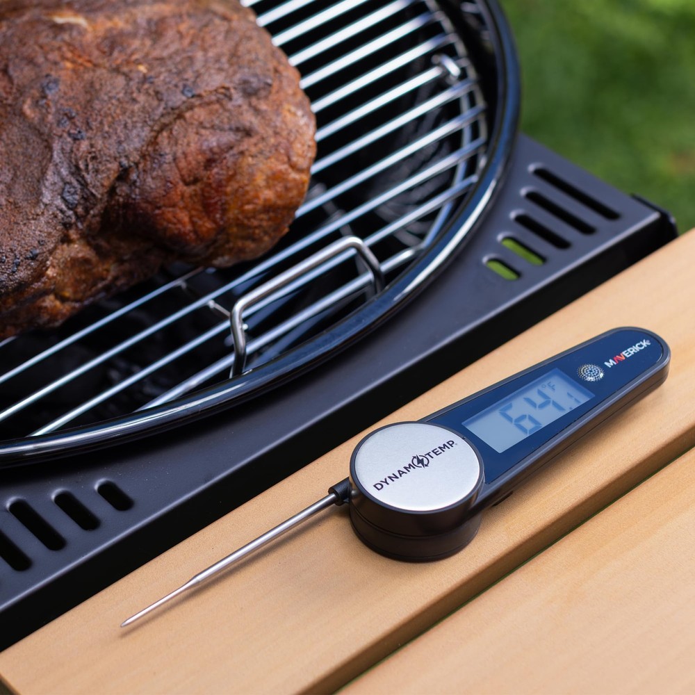 Dynamo Temp Instant Read Thermometer, No Batteries, Fast 2mm Step-Down Probe,...