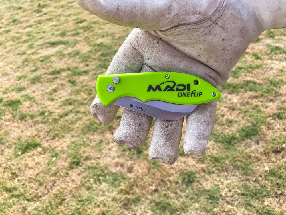 Madi One Flip Blunted Lineman Knife
