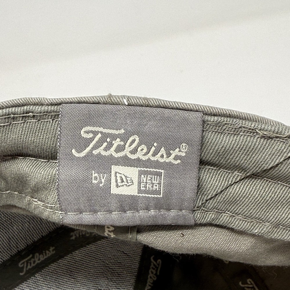 Titleist By New Era Golf Adjustable Hat Cap Gray