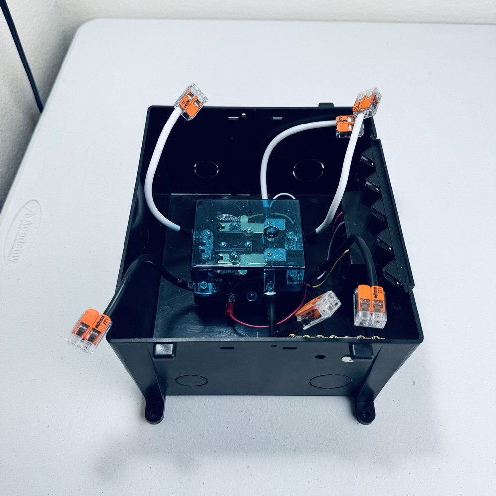 For Inverter TS-30 30 Amp Automatic Transfer Switch Black