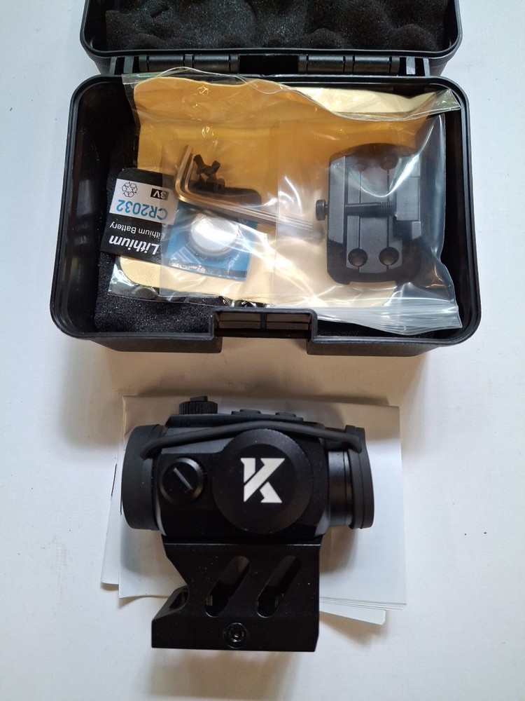 Kasente Tactical 1x24 Reflex Sight – 3MOA Red Dot Optics – Compact & Precise