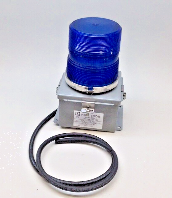Tomar 3000 Blue Power Strobe 250 VDC