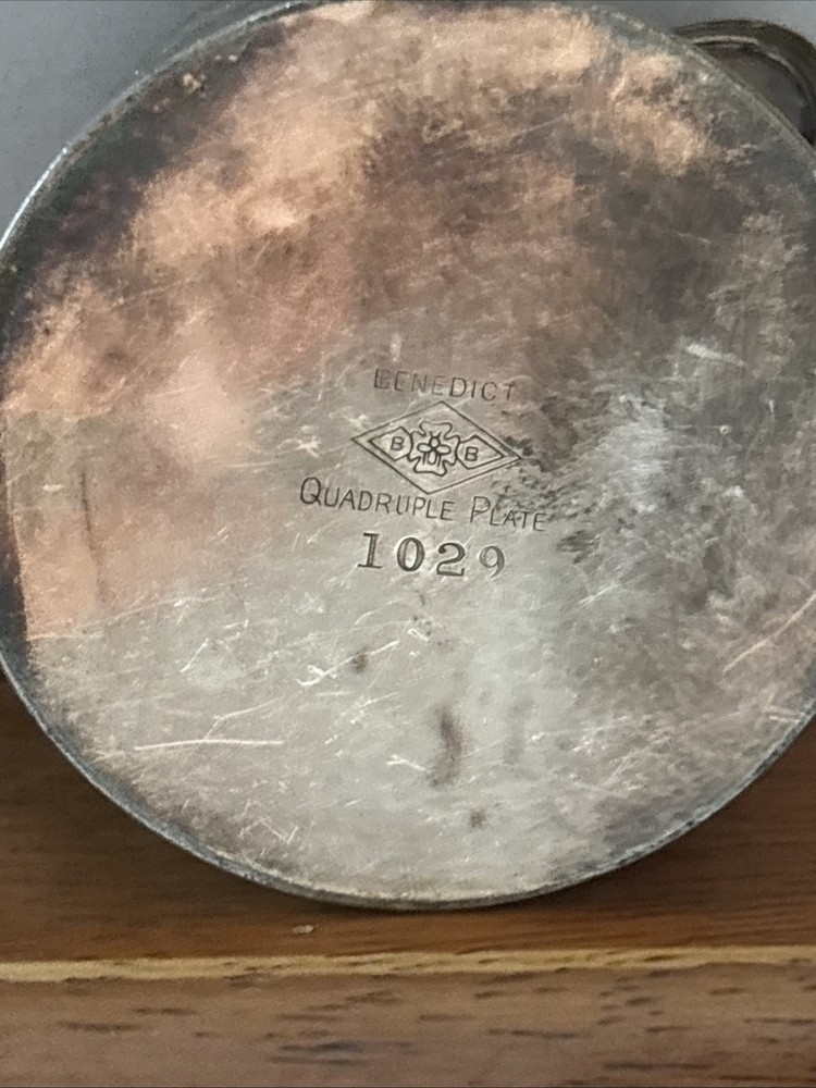 Silver Quadruple Plated Creamet