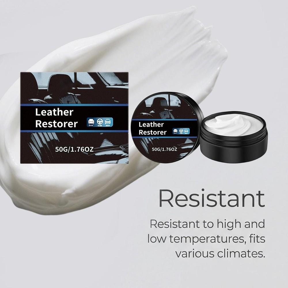 Leather Conditioner Cream 50g Car Interior Conditioning Paste Leather