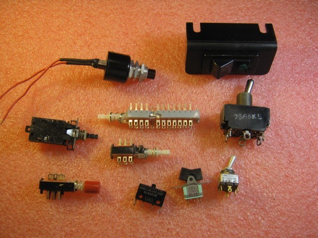 Various Switches for Avionics