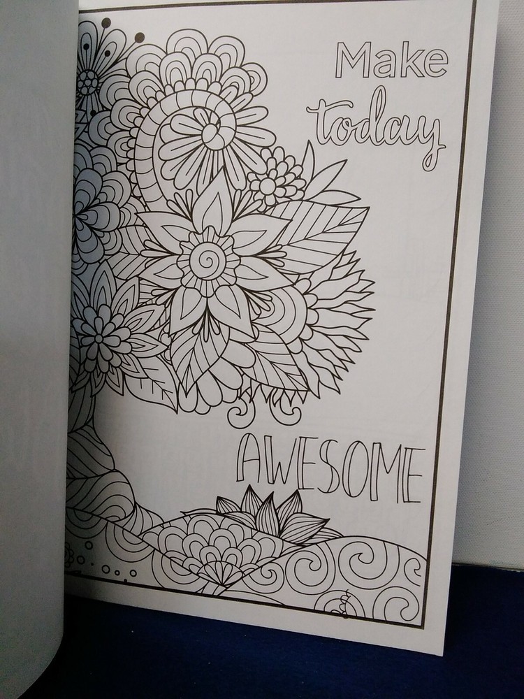 Bendon Advanced Coloring Inspiration and Hope Book