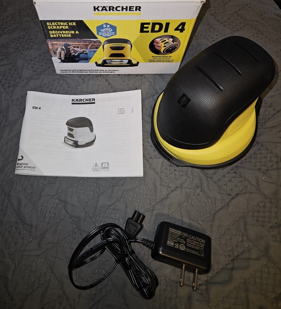 Kärcher - EDI 4 Cordless Electric Handheld Ice Scraper - Rotating Disc