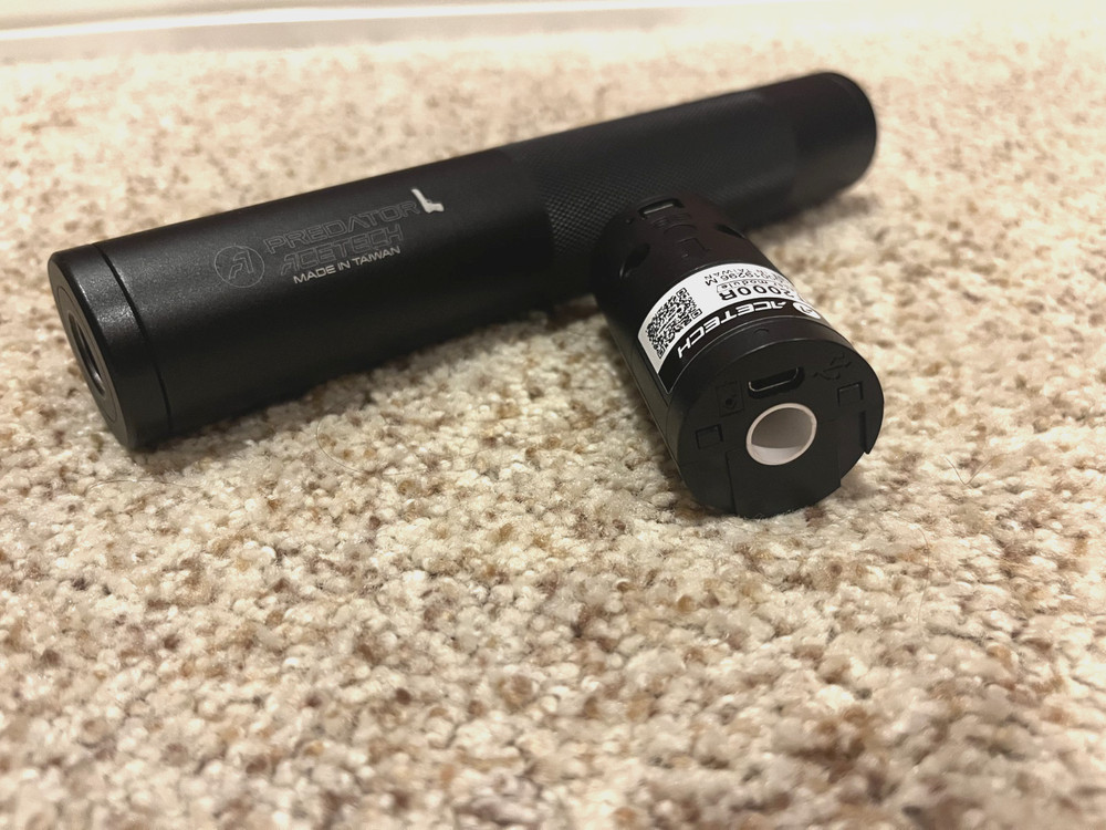 Acetech Predator L with Acetech AT2000R Airsoft Tracer Unit