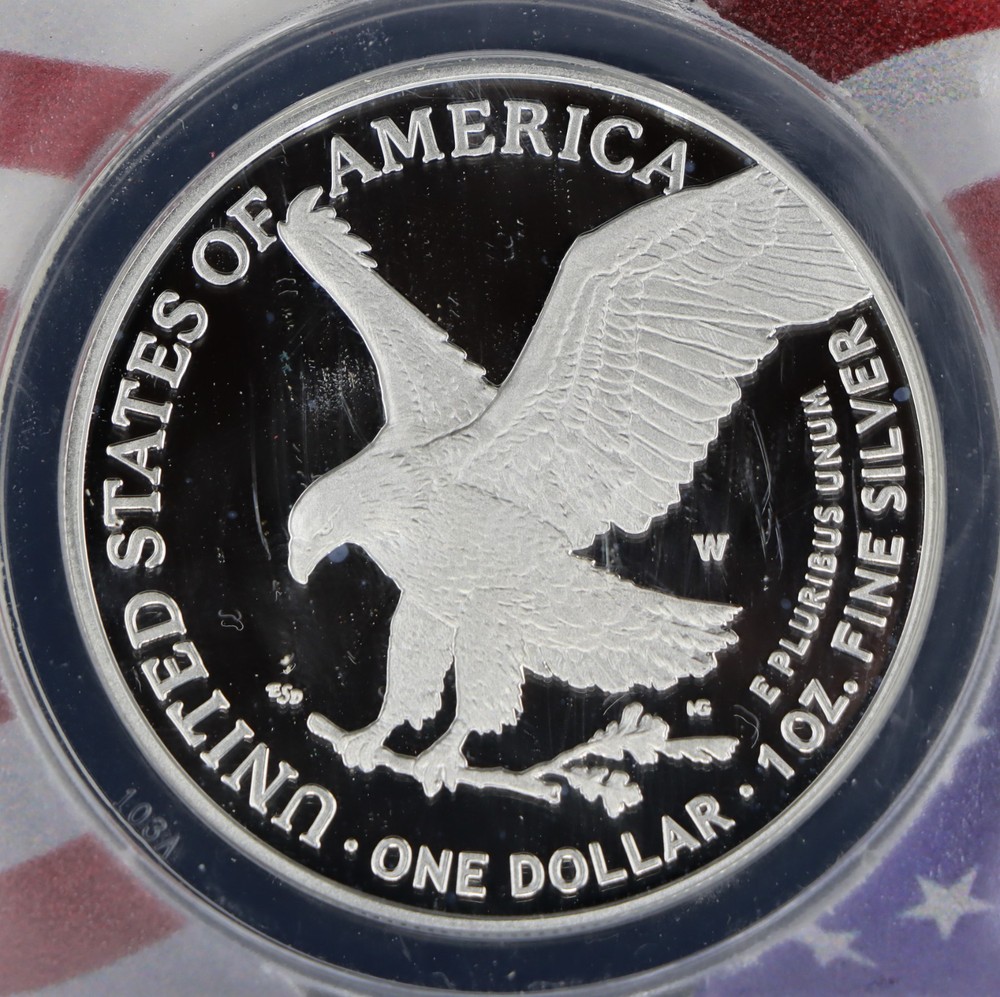 2023-W American Eagle ANACS PR70