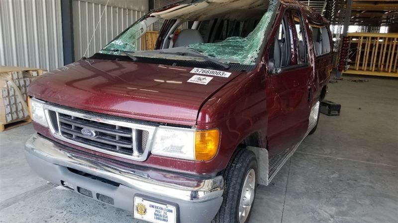 06 FORD E350 SUPER DUTY SRS CONTROL MODULE 6C2414B321BB