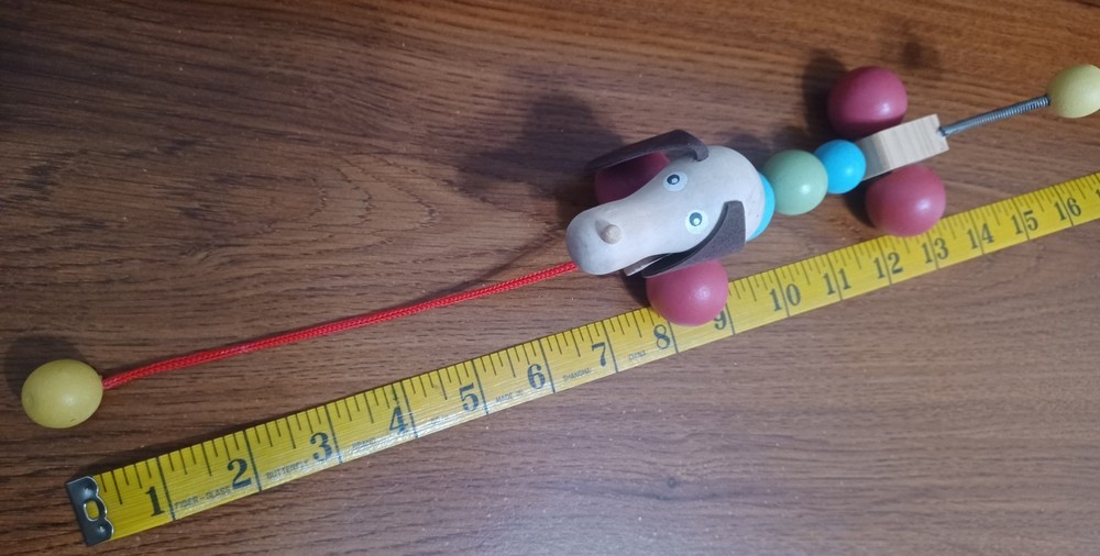 Dachsund Wooden Pull Toy