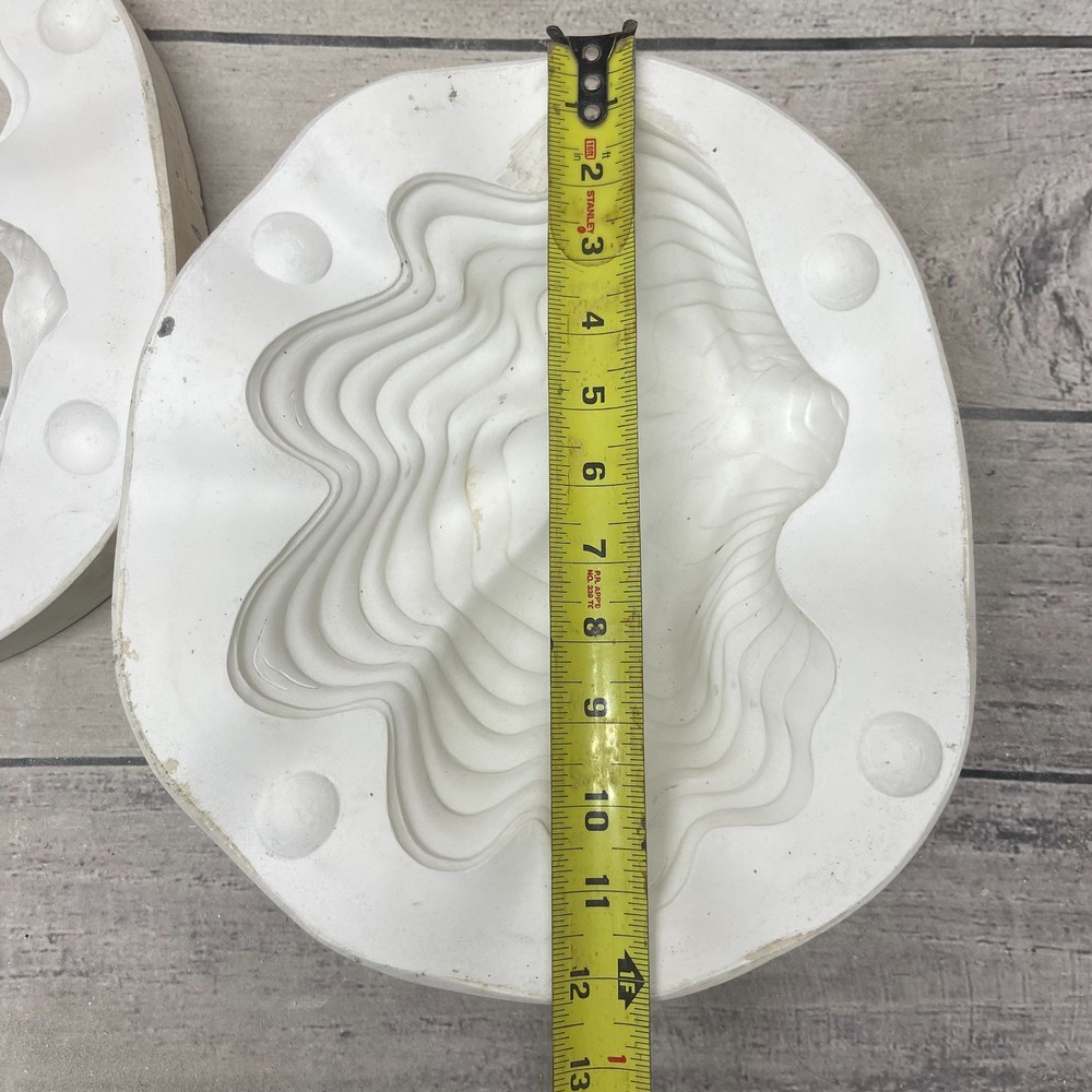 Unbranded Ceramic Casting Mold Wavy Tray