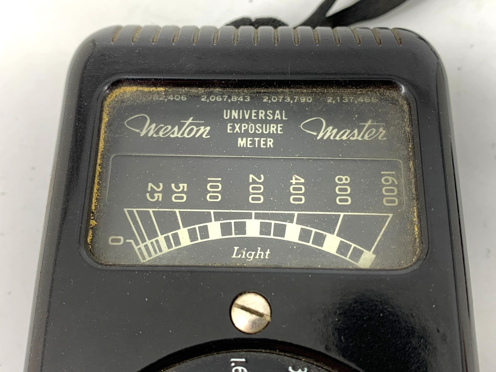 Weston Master Universal Exposure Meter Model 715 with Case