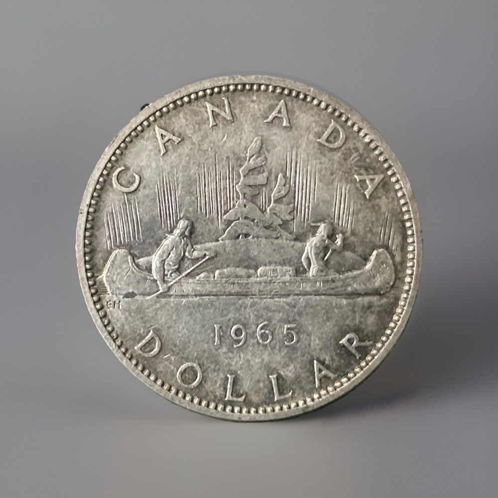 Silver 1965 Canada Dollar - T18