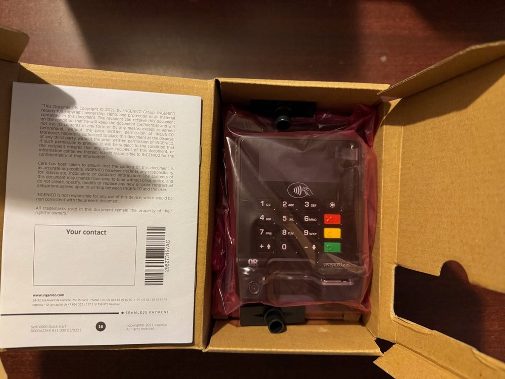 Ingenico Self 4000 Self-Service Terminal - New