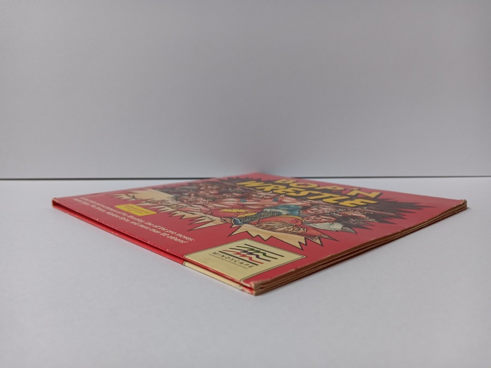 Commodore 64/128 Bop N Wrestle Computer Game Software Tested/Works