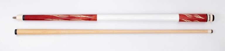 Pearson® PK 58 Pool Cue Red with White Handle
