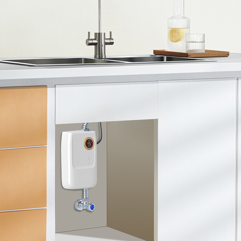 3KW Digital Display On Demand Hot Water Heater Tankless Electric Water Heater