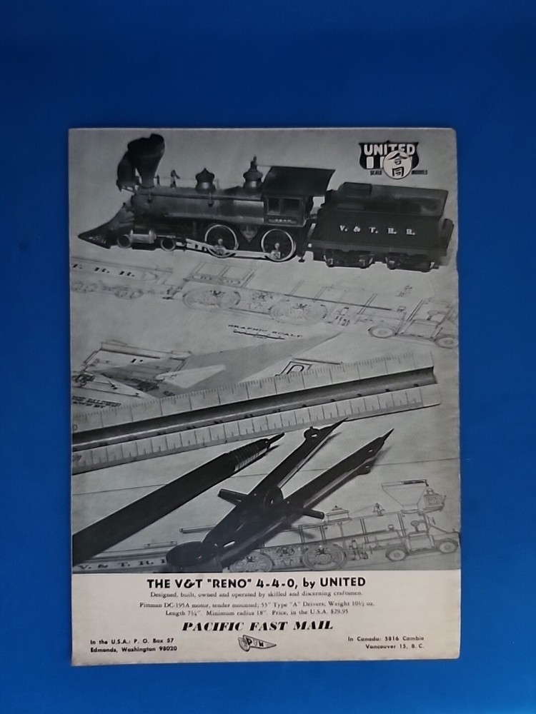 Model Railroader Magazine July 1966 Issue Vintage