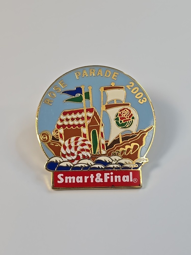 Rose Parade 2003 Smart & Final Sponser Lapel Pin