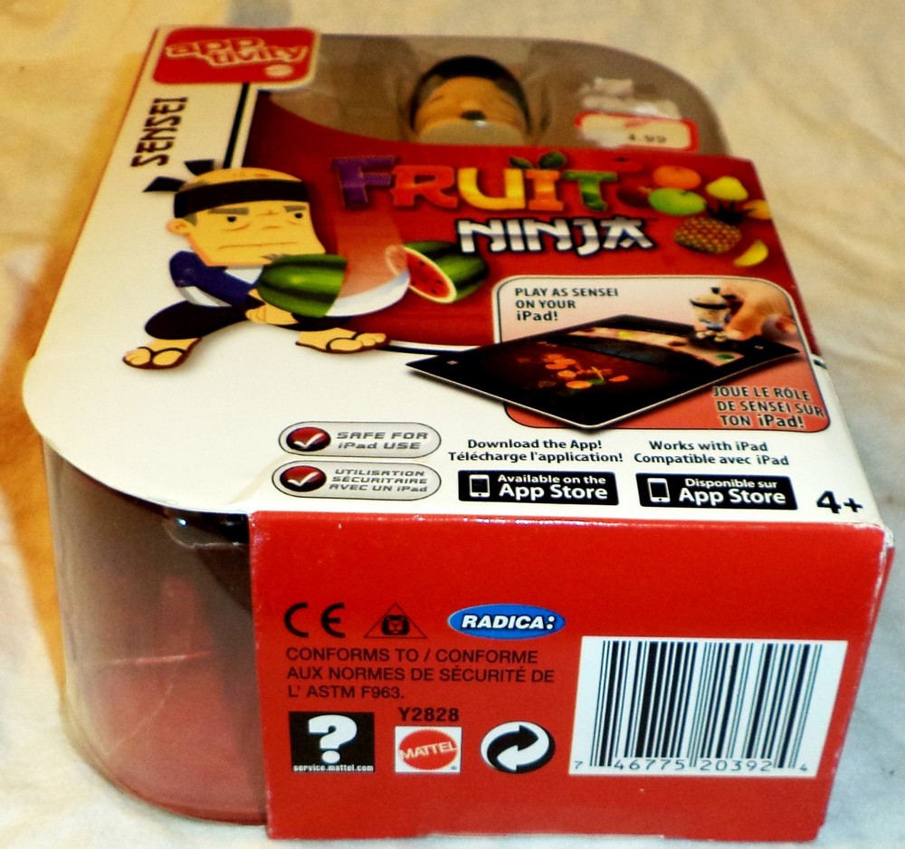 Aptivity Fruit Ninja Sensei Works With iPad 2012 NIB