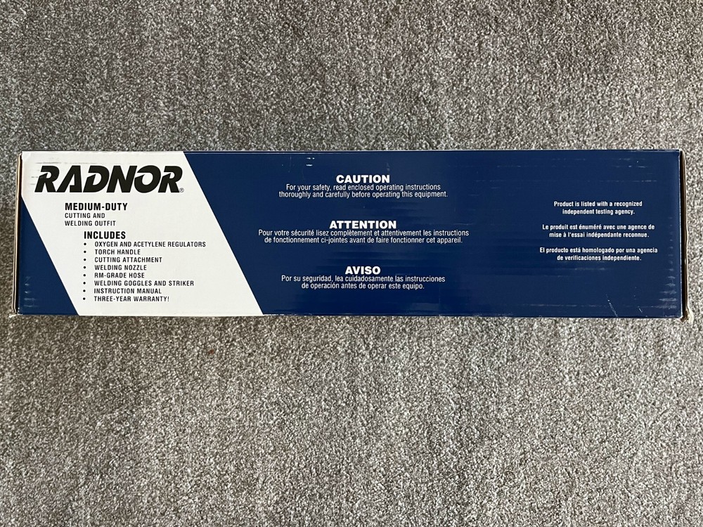 Radnor Medium Duty Cutting and Welding Outfit