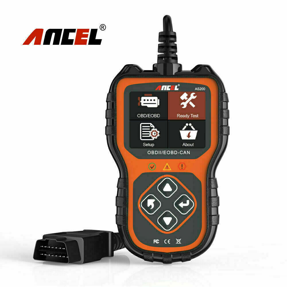 Auto OBD2 Diagnostic Scanner Car OBD Code Reader Check Engine Fault Ancel AS200