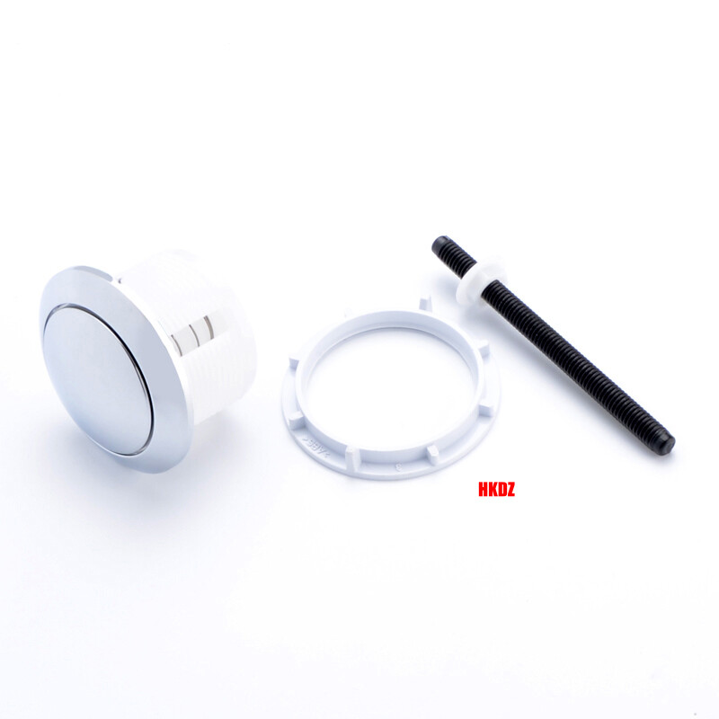 Round Single/Dual Flush Toilet Cistern Push Button Fitting Replace Water Saving
