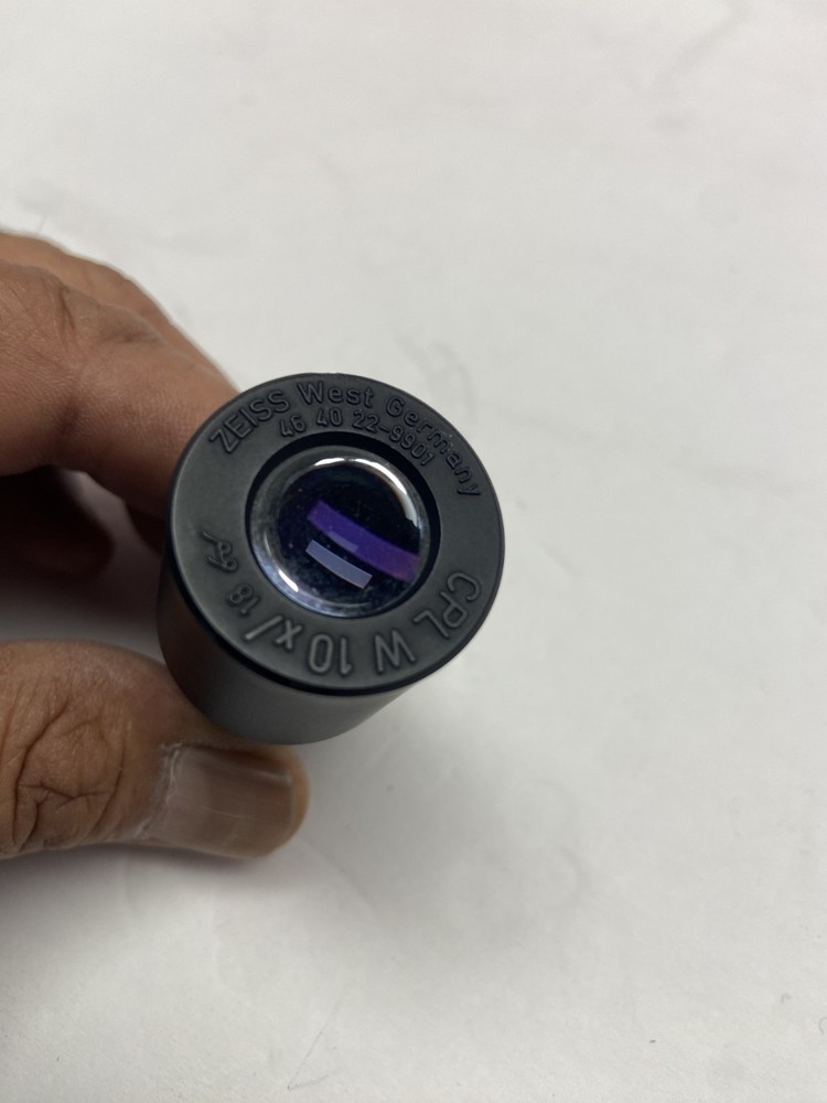 Zeiss microscope Objective CPL W 10x/18, West Germany