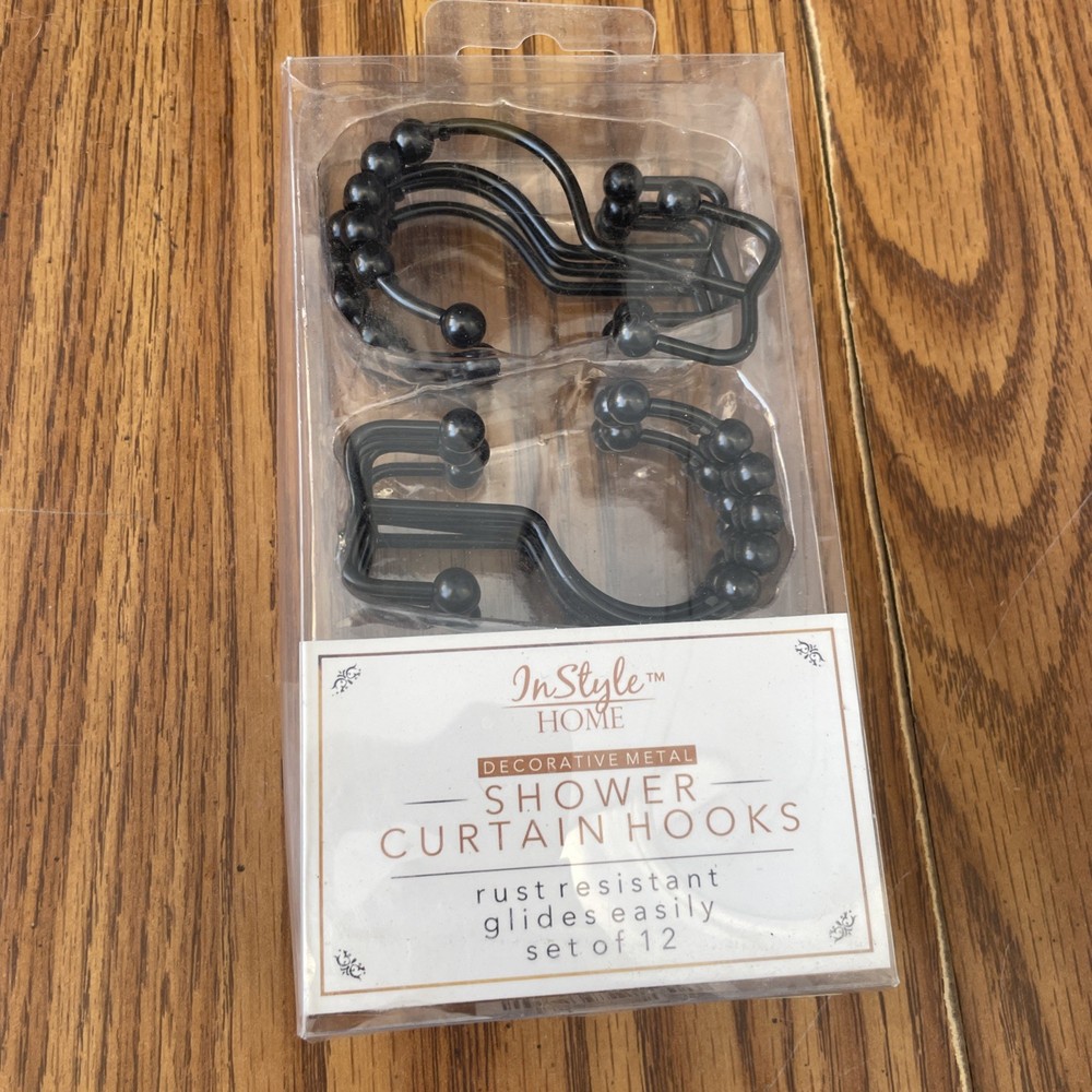12 packs shower hooks | one set