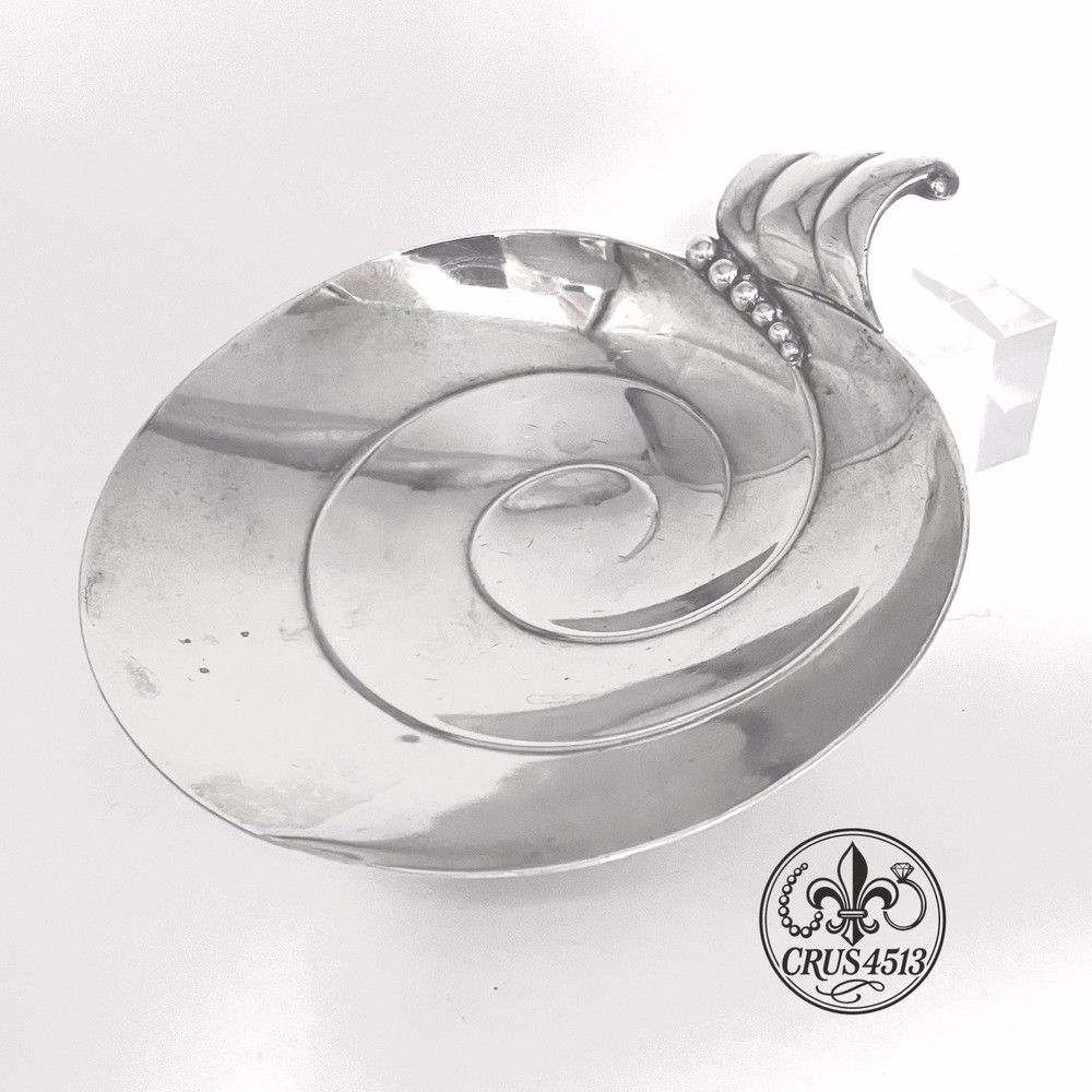 Tiffany & Co Sterling Silver “Wave Edge “ Candy Dish