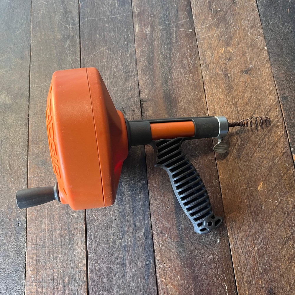 Ridgid Kwik-Spin Handheld Drain Auger
