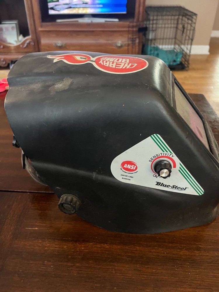 Blue Steel Welders Face Shield