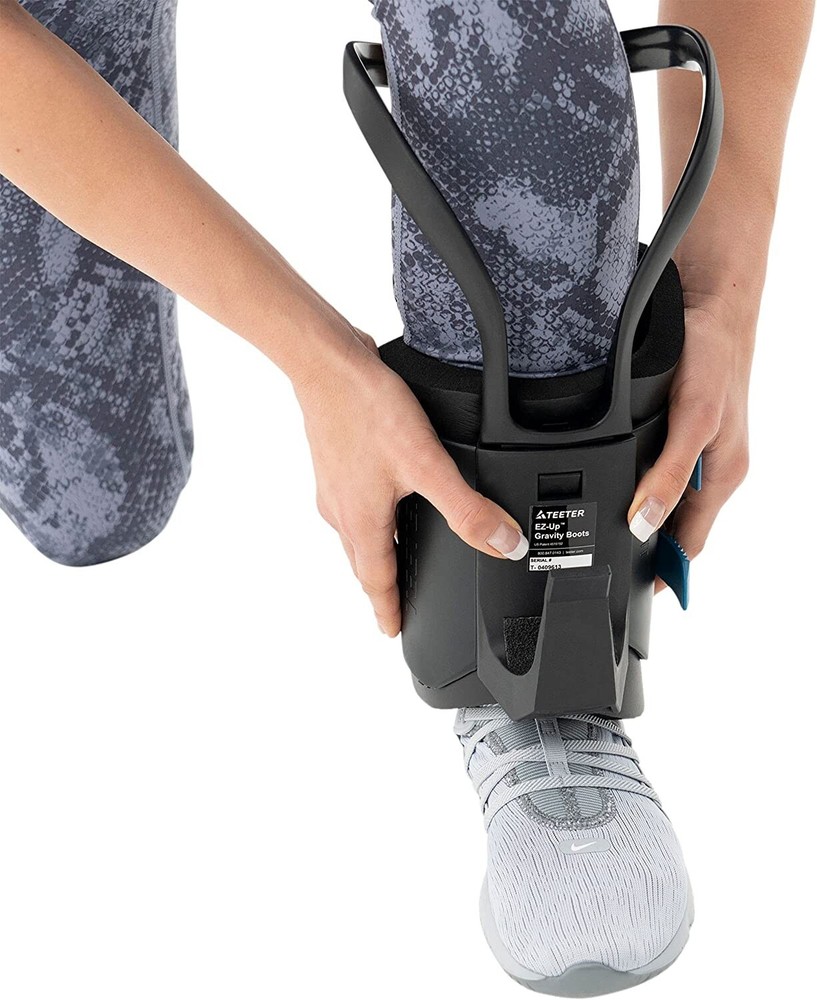 Teeter Gravity Boots for Back Pain Relief and Abdominal Exercise - Support