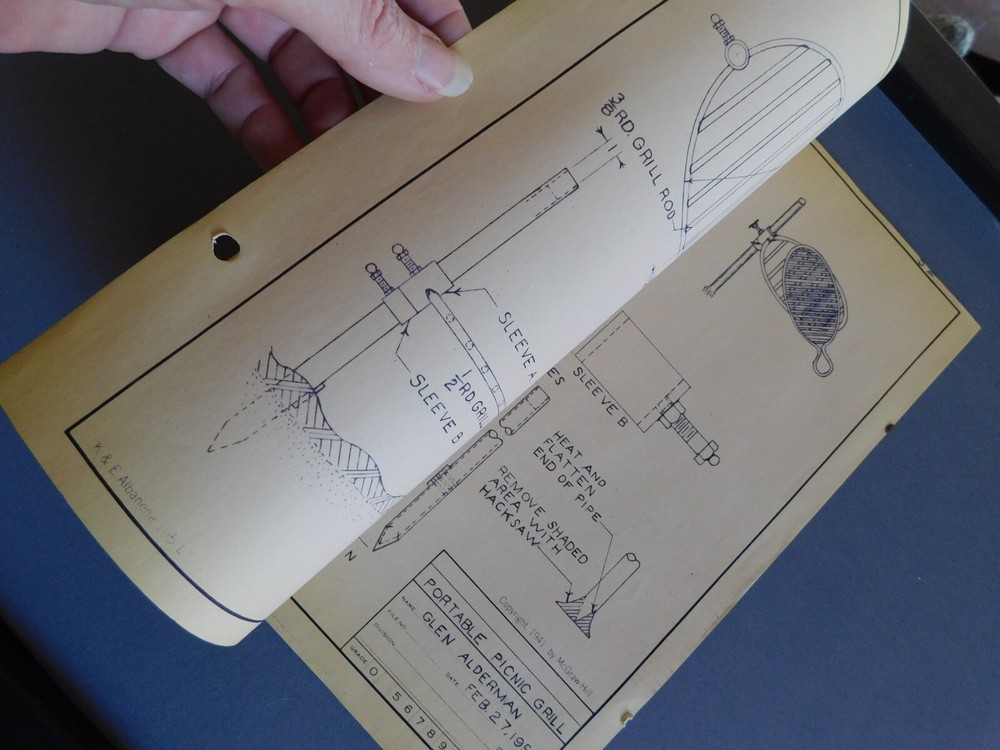 Plans for a Gun Cabinet - 1957 diagram dimensions