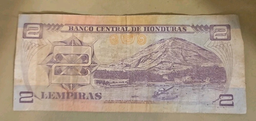 2006 Honduras 2 Lempira Note