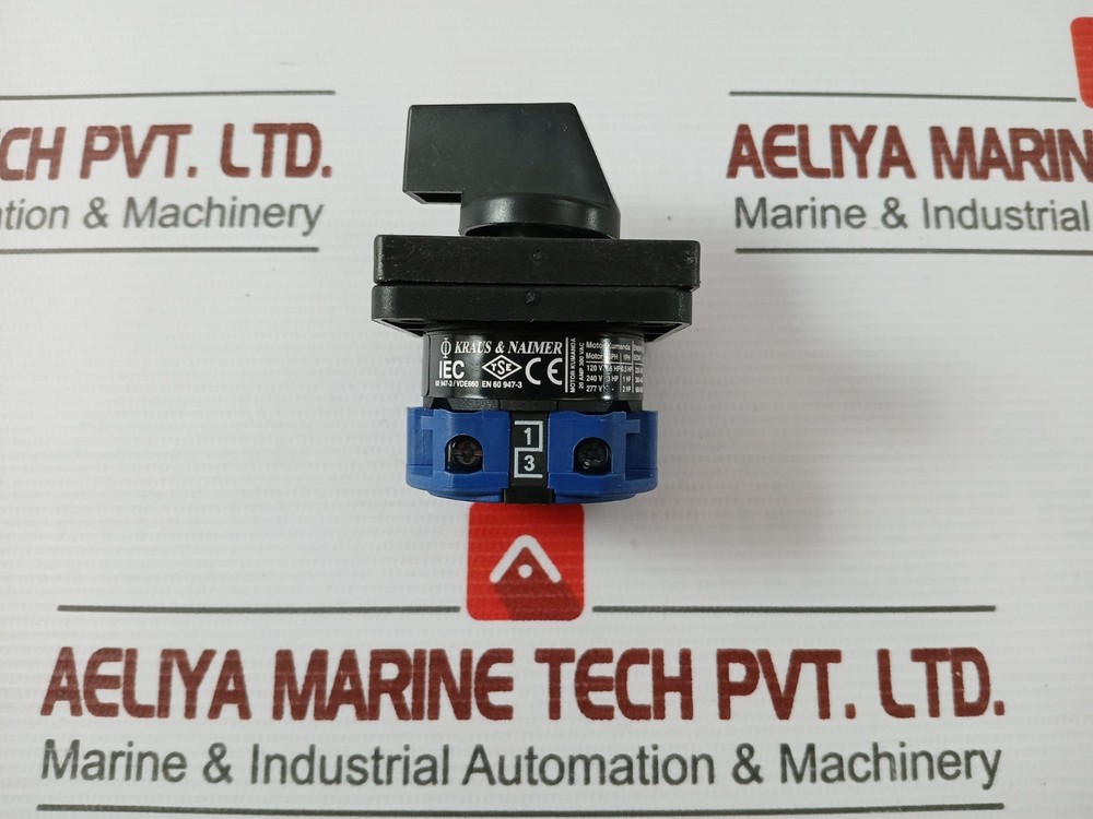 KRAUS & NAIMER CA 10 Motor Control Rotary Switch