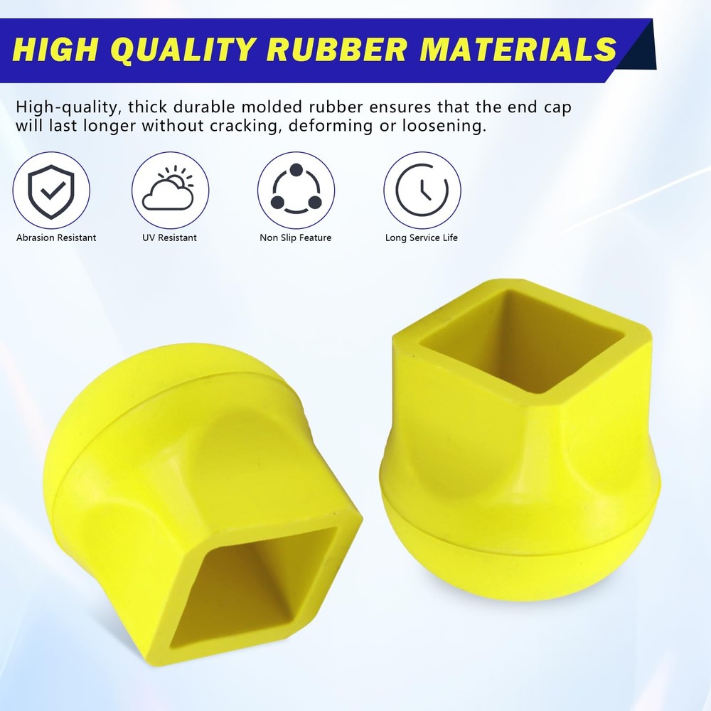 Ladder Stabilizer Bumpers Fit for Werner Extension Stabilizer, Yellow